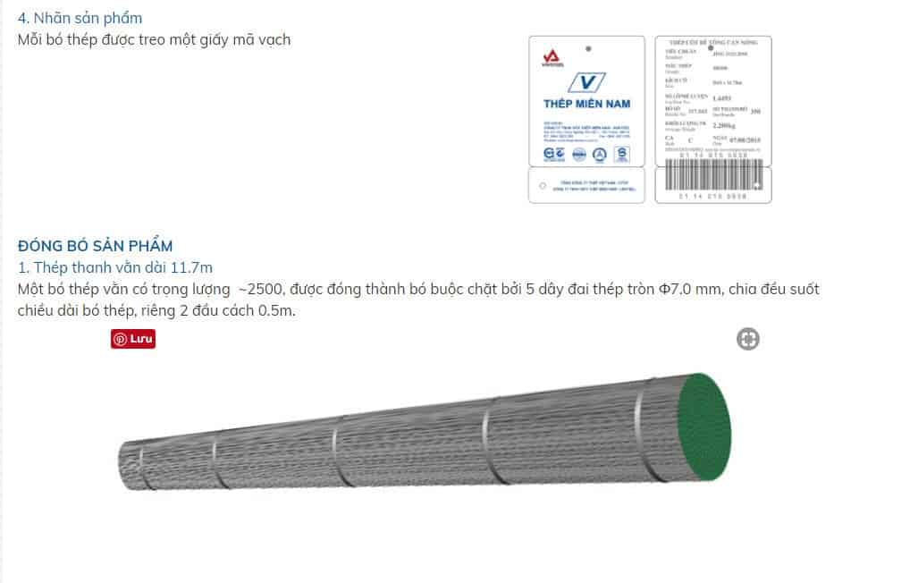 cách nhận biết thép miền nam