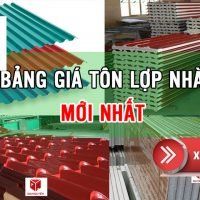 báo giá tôn lợp nhà mới nhất