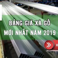 giá xà gồ 2019