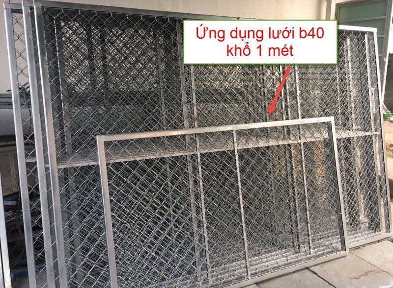 Lưới B40 Khổ 1 mét Giá Rẻ Nhất Tphcm - Thép Gia Nguyễn