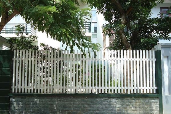 Mẫu hàng rào sắt hộp đẹp số 13