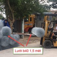 lưới b40 khổ 1,5 mét mạ kẽm