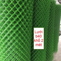 Lưới b40 khổ 2 mét bọc nhựa