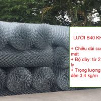 Quy cách lưới b40 khổ 1,5 mét