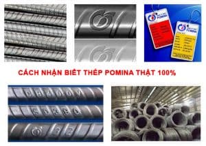 cách nhận biết thép pomina thật