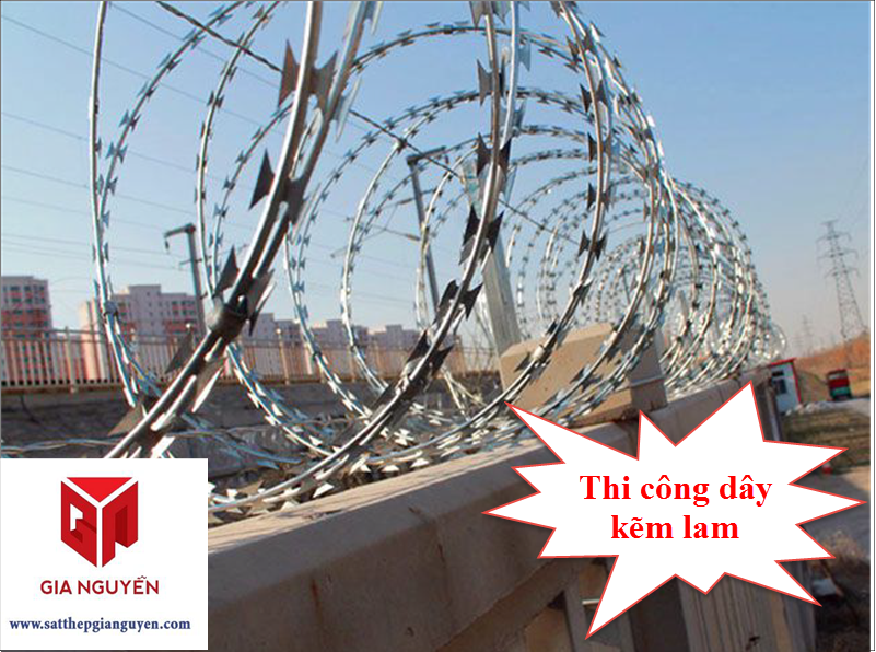 Việc thi công dây kẽm lam cần đam rbảo kỹ thuật để san rphẩm phát huy tối đa công dụng