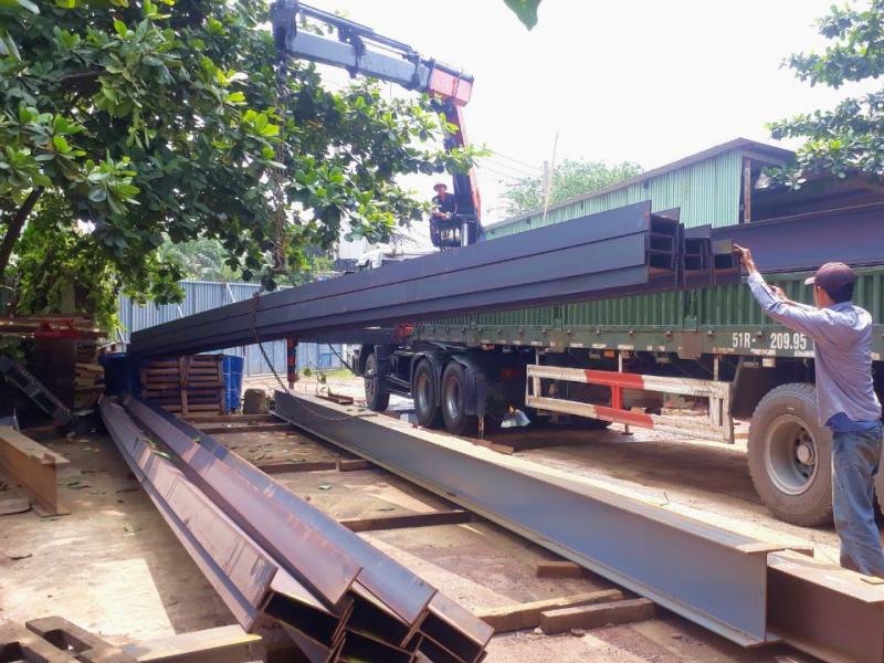 Thép Gia Nguyễn giao thép hình đến công trình toàn quận Gò Vấp, hỗ trợ bốc xếp nhanh chóng